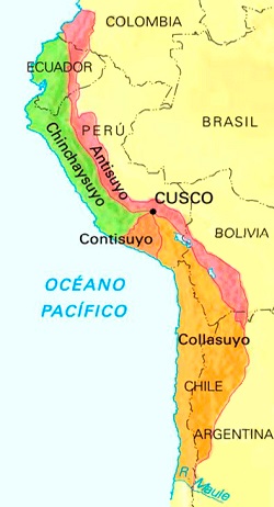 Mapa de La Cultura Inca